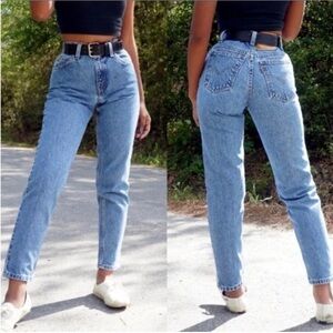 Vintage Levi's Jeans 550 Straight Leg High Waist Mom Made in 2004 Y2K LONG Tall